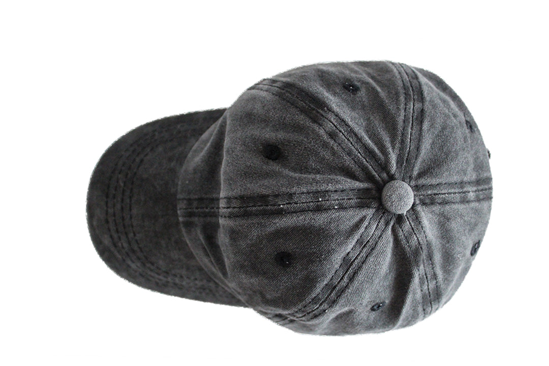 Mini cap cinzento escuro