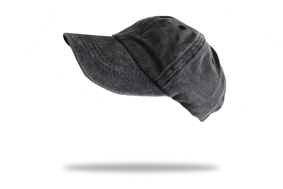 Mini cap cinzento escuro