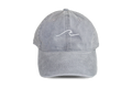 Boné Stone Wash Cinzento · Bordado Onda · Algodão | Pickles
