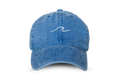 Boné Stone Wash Azul · Bordado Onda · Algodão | Pickles