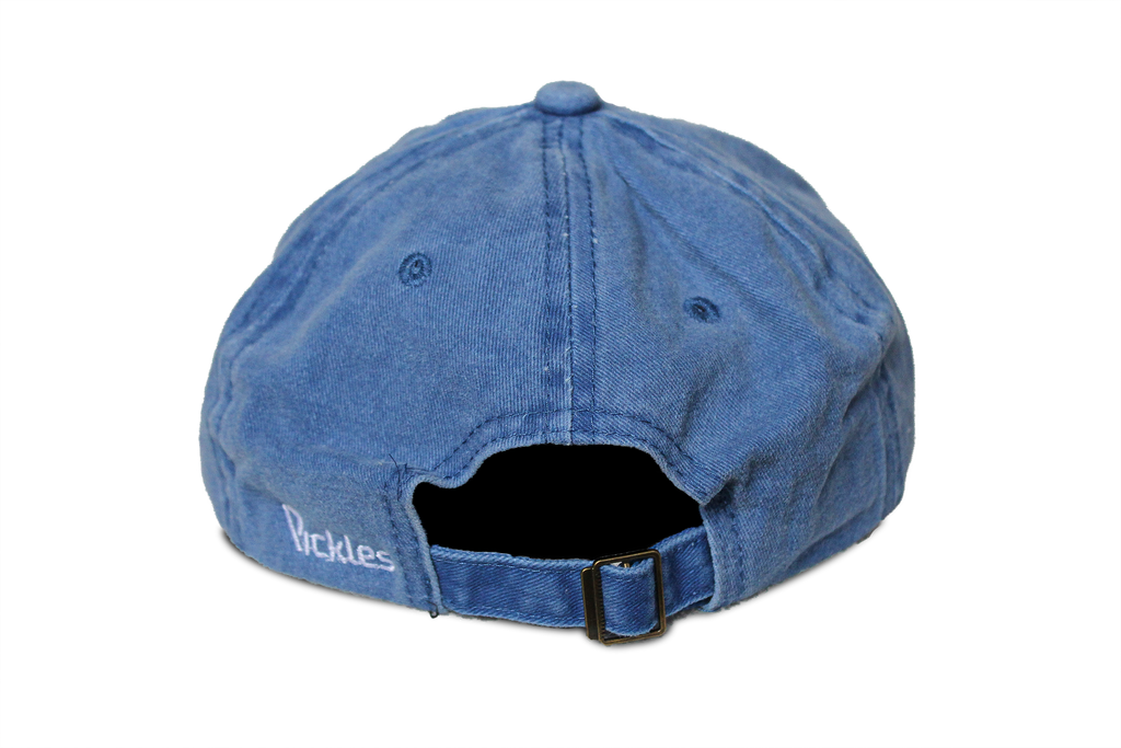 Boné Stone Wash Azul · Bordado Onda · Algodão | Pickles