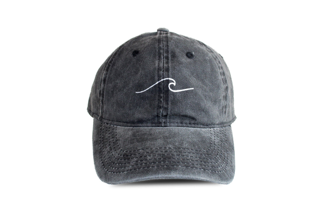 Dark gray | Wave | cap