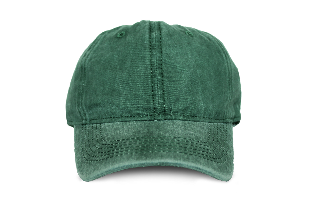 Boné de Algodão Verde · Liso · 6 Painéis | Pickles