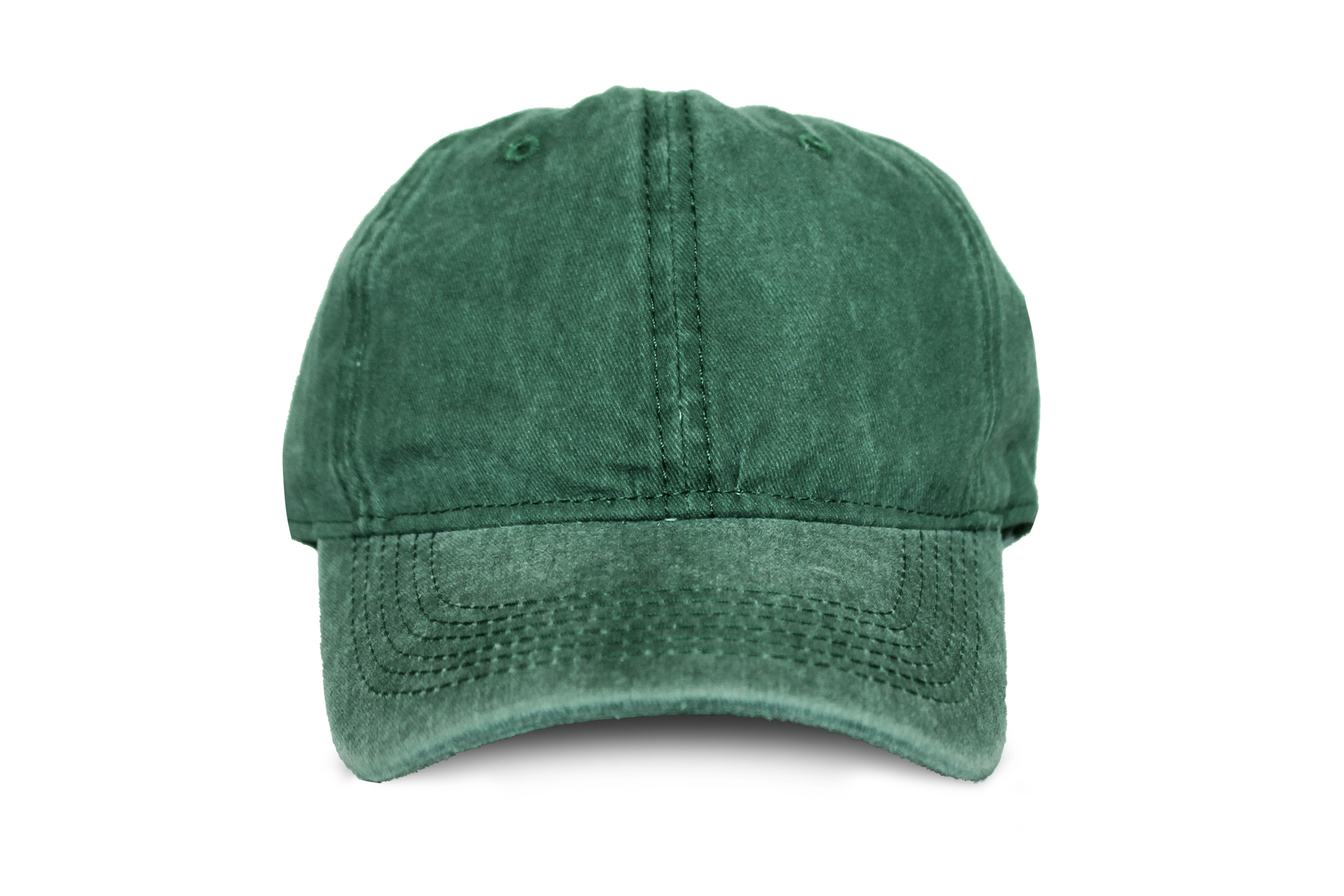 Boné de Algodão Verde · Liso · 6 Painéis | Pickles