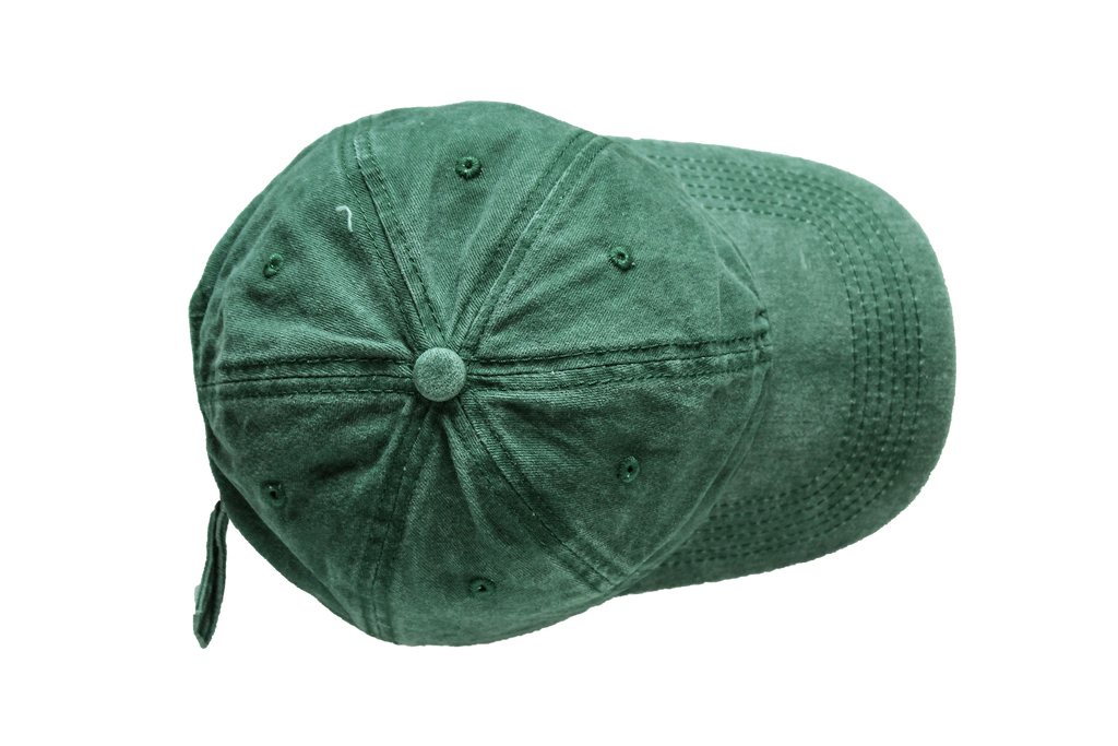 Boné de Algodão Verde · Liso · 6 Painéis | Pickles