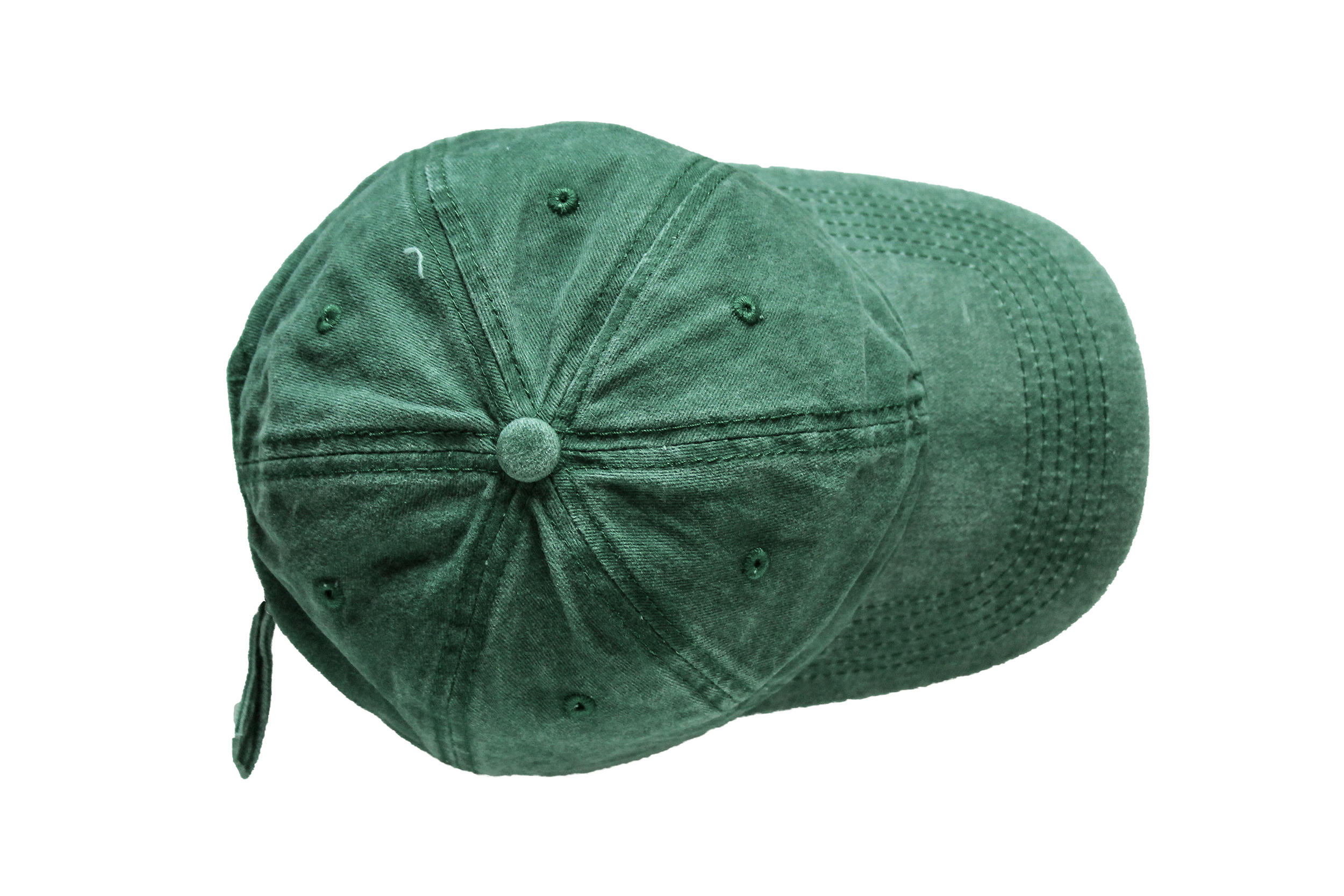 Boné de Algodão Verde · Liso · 6 Painéis | Pickles