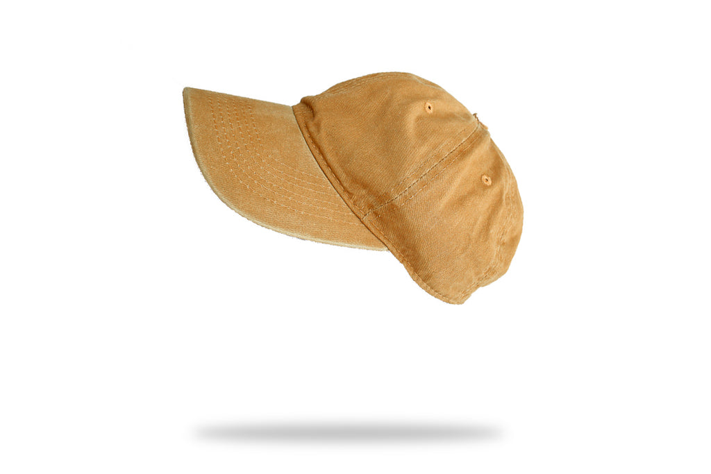 Boné de Algodão Amarelo · Liso · 6 Painéis | Pickles