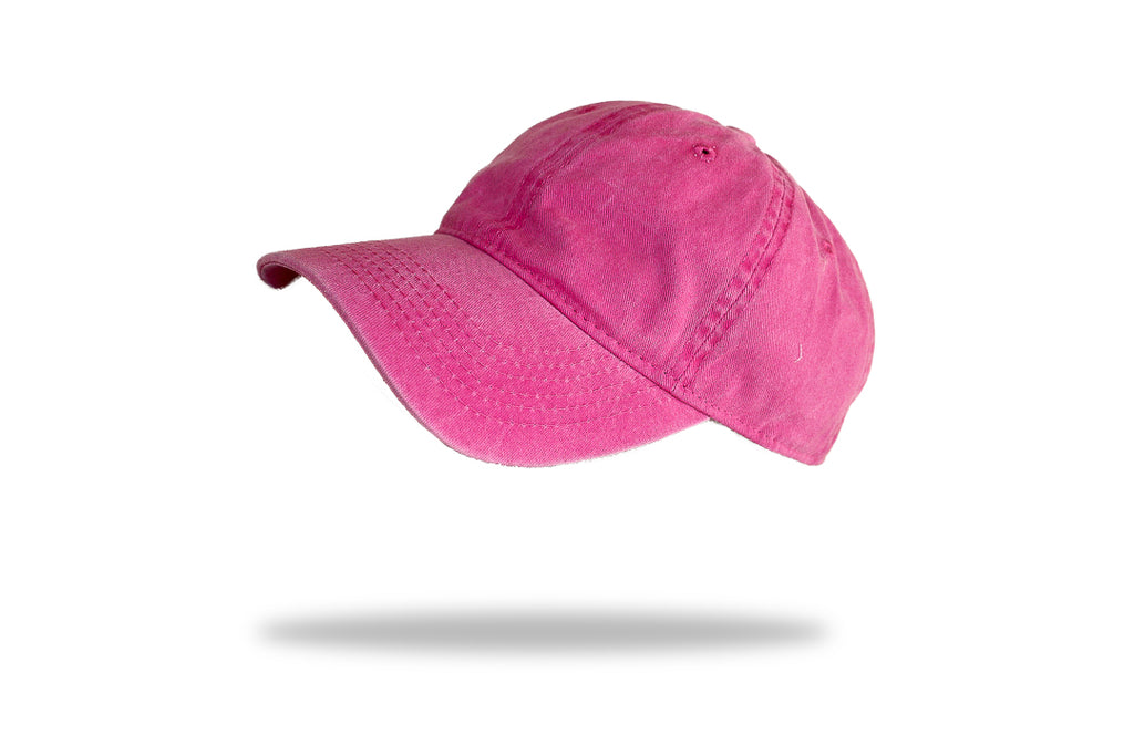 Boné de Algodão Cor de Rosa · Liso · 6 Painéis | Pickles