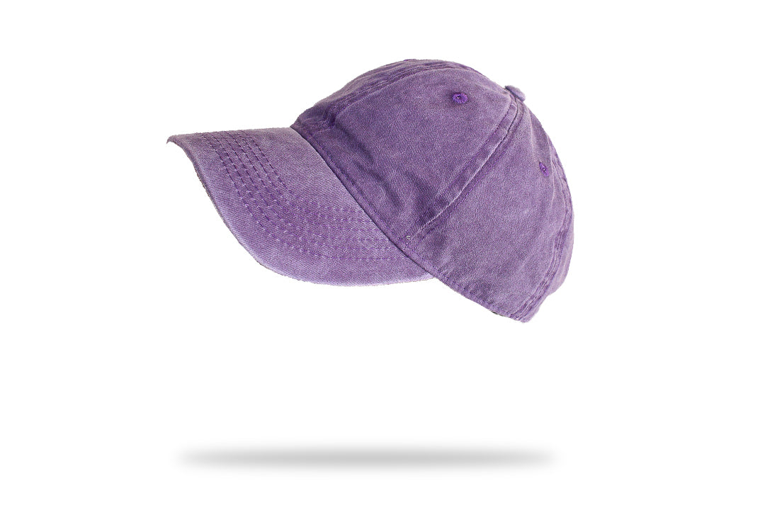 Boné de Algodão Roxo · Liso · 6 Painéis | Pickles