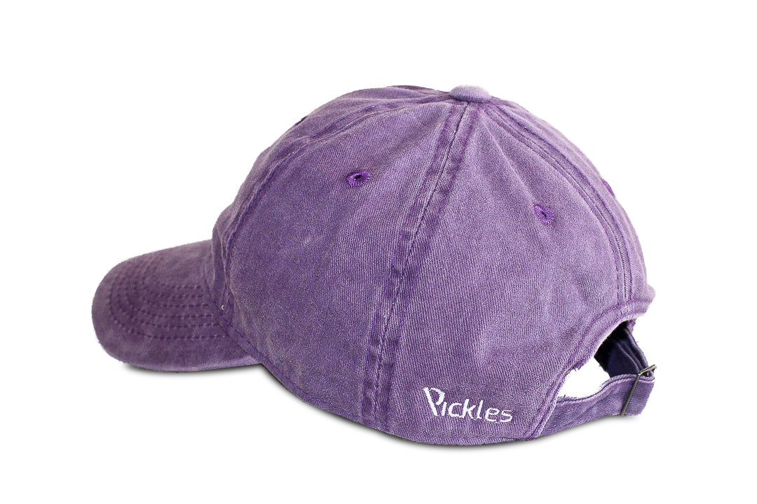 Boné de Algodão Roxo · Liso · 6 Painéis | Pickles