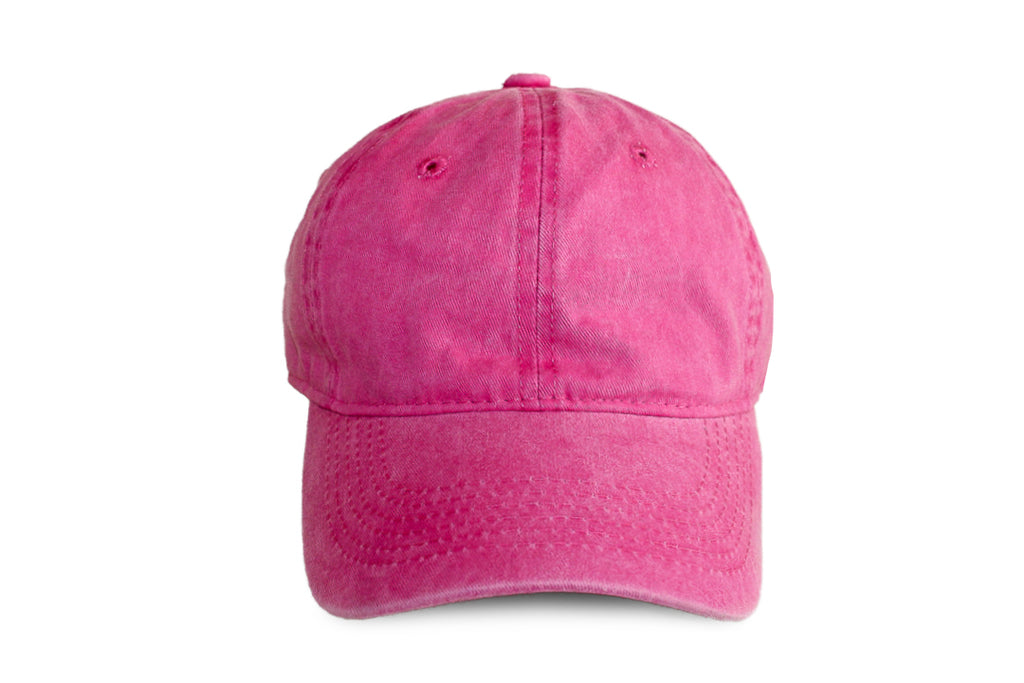 Boné de Algodão Cor de Rosa · Liso · 6 Painéis | Pickles