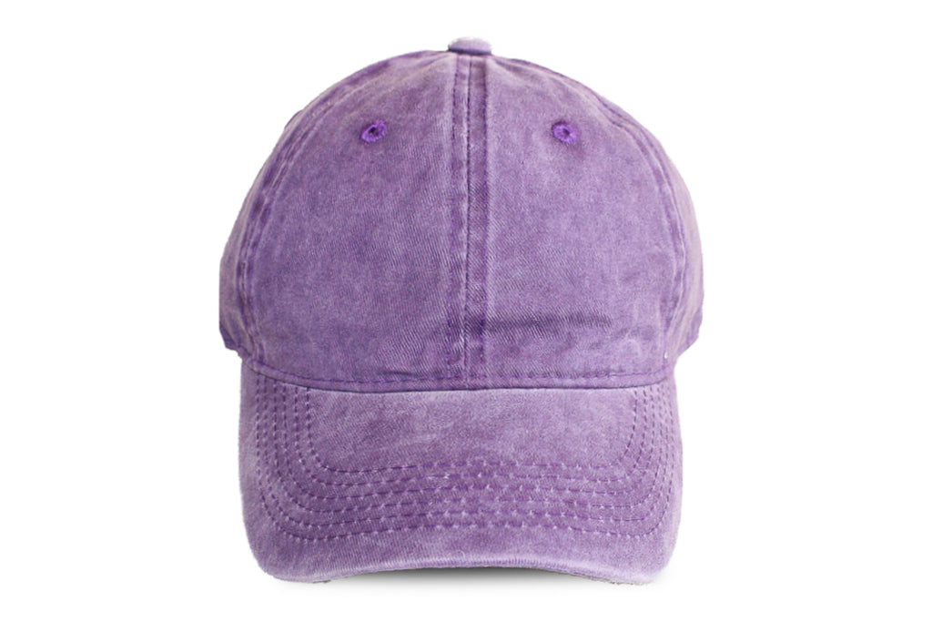 Boné de Algodão Roxo · Liso · 6 Painéis | Pickles
