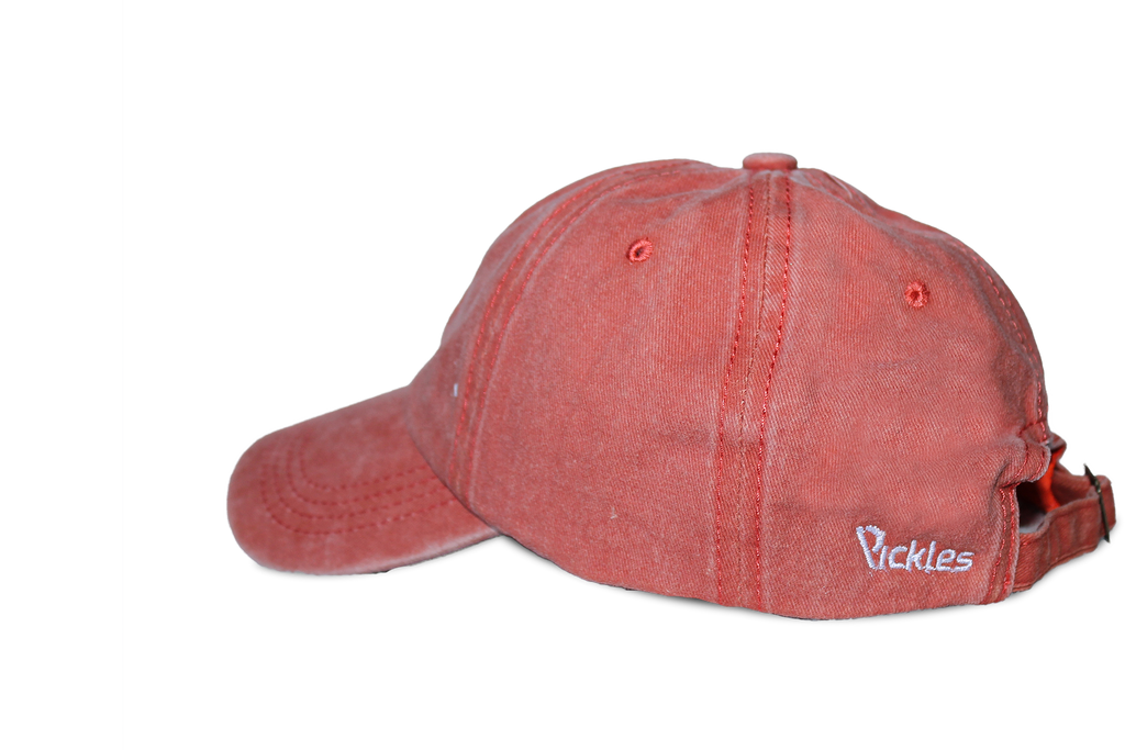 Boné Stone Wash Salmão · Bordado Onda · Algodão | Pickles