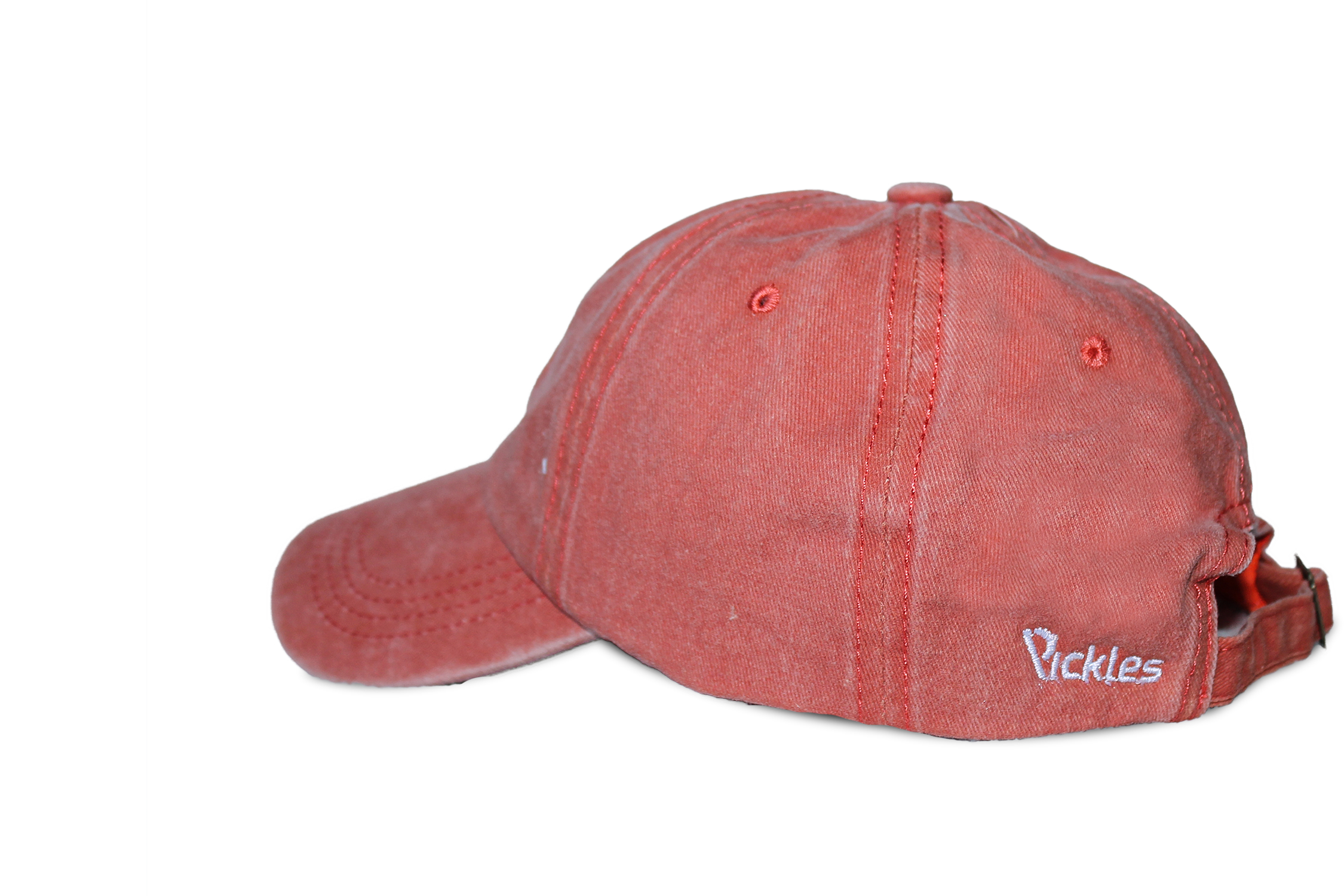 Boné Stone Wash Salmão · Bordado Onda · Algodão | Pickles