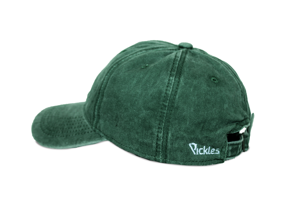 Boné de Algodão Verde · Liso · 6 Painéis | Pickles