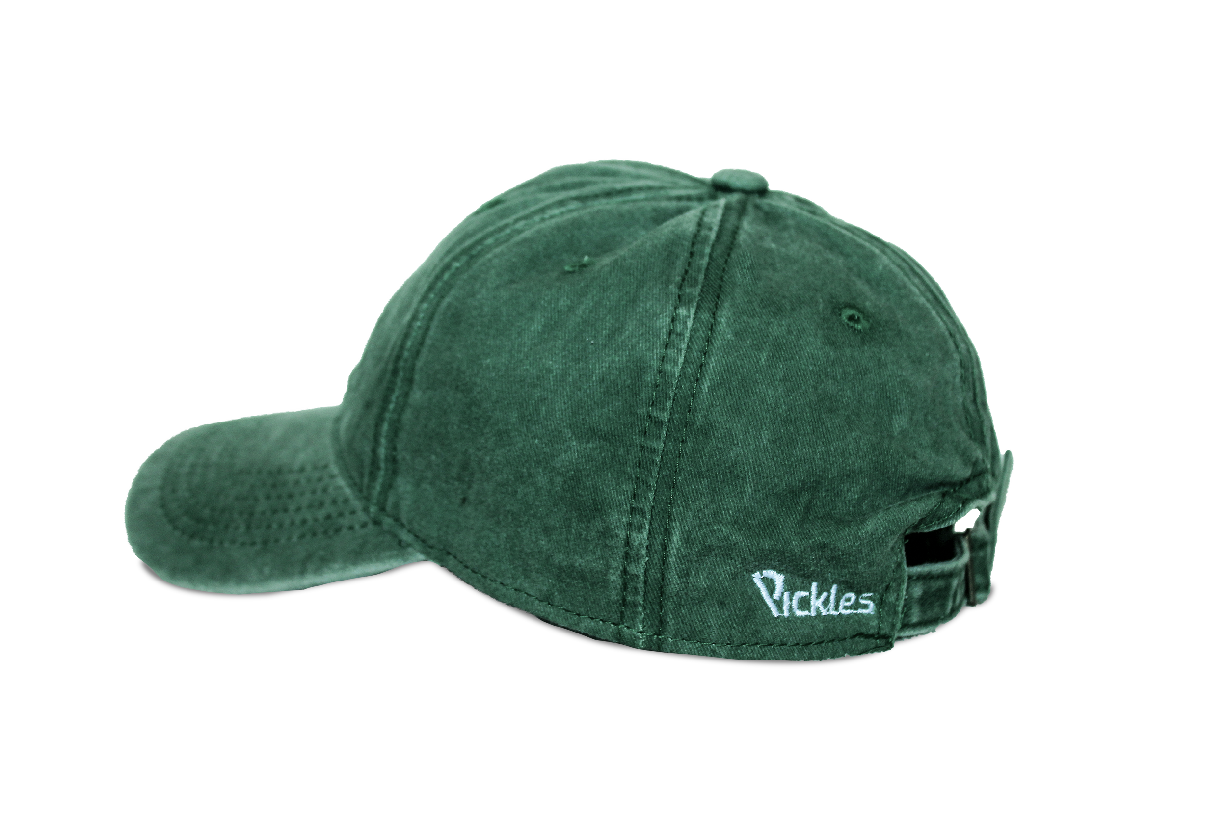 Boné de Algodão Verde · Liso · 6 Painéis | Pickles