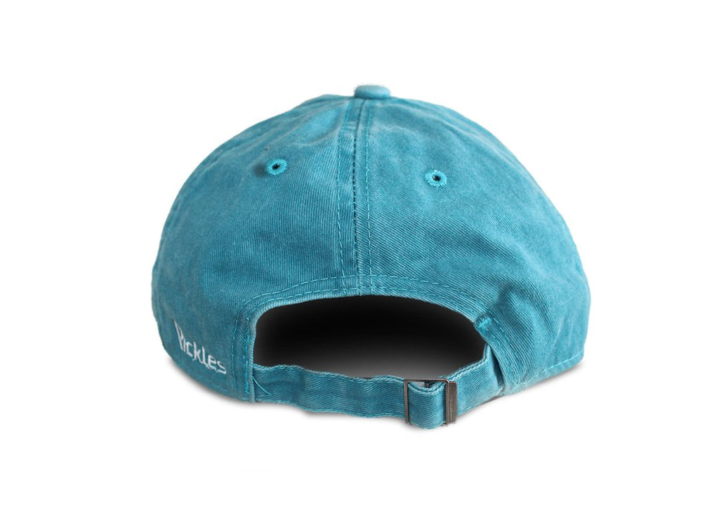 Boné Stone Wash Azul Turquesa · Bordado Onda · Algodão | Pickles