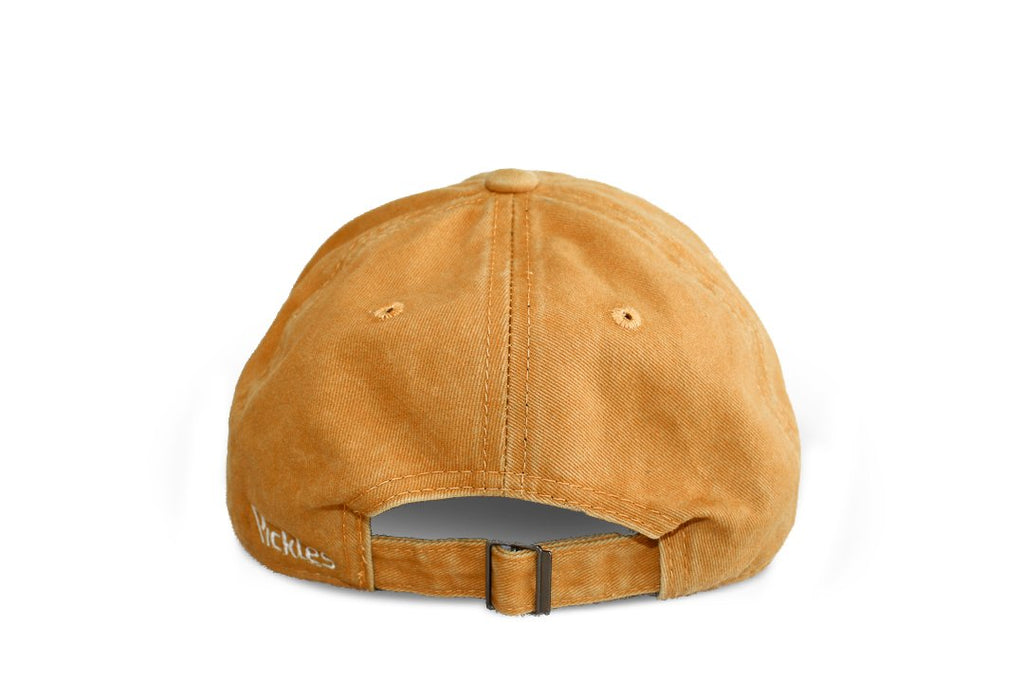 Boné Stone Wash Amarelo · Bordado Onda · Algodão | Pickles