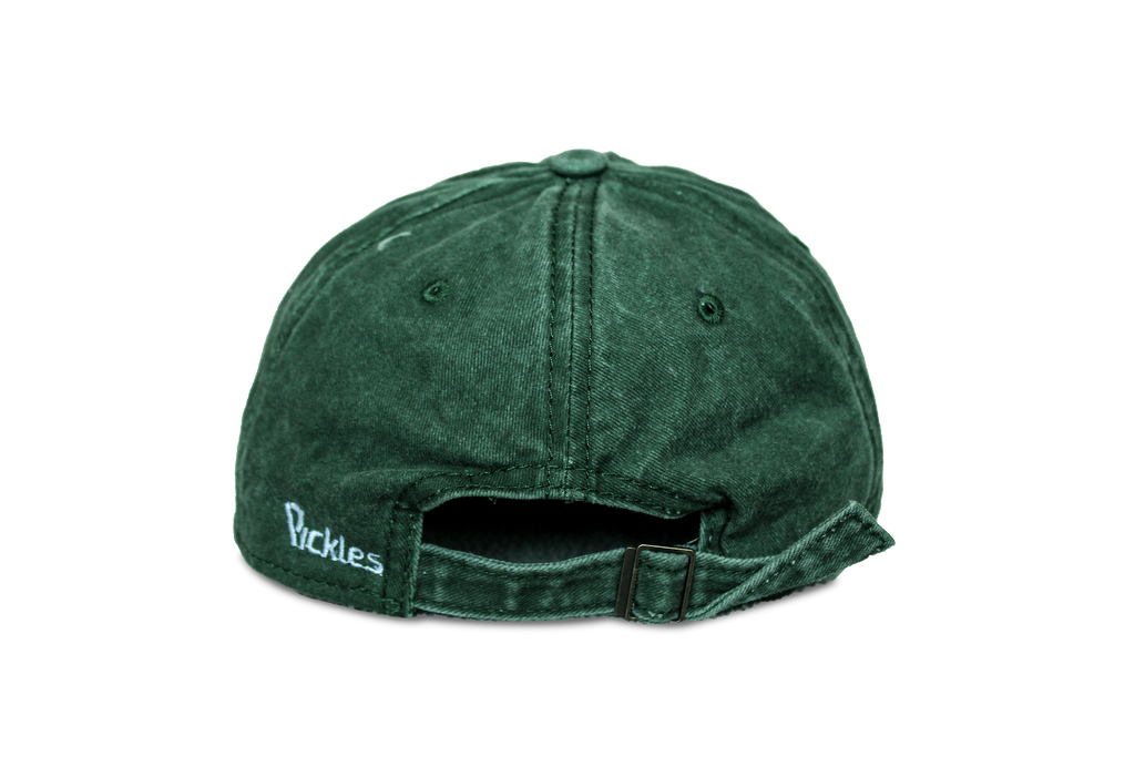 Boné de Algodão Verde · Liso · 6 Painéis | Pickles